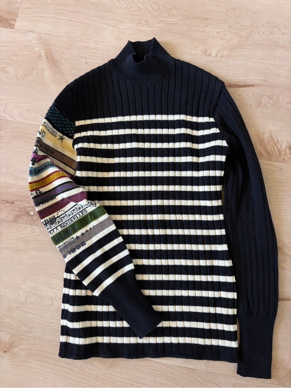 Vintage Jean Paul Gaultier with Multicolor Accent Sleeve